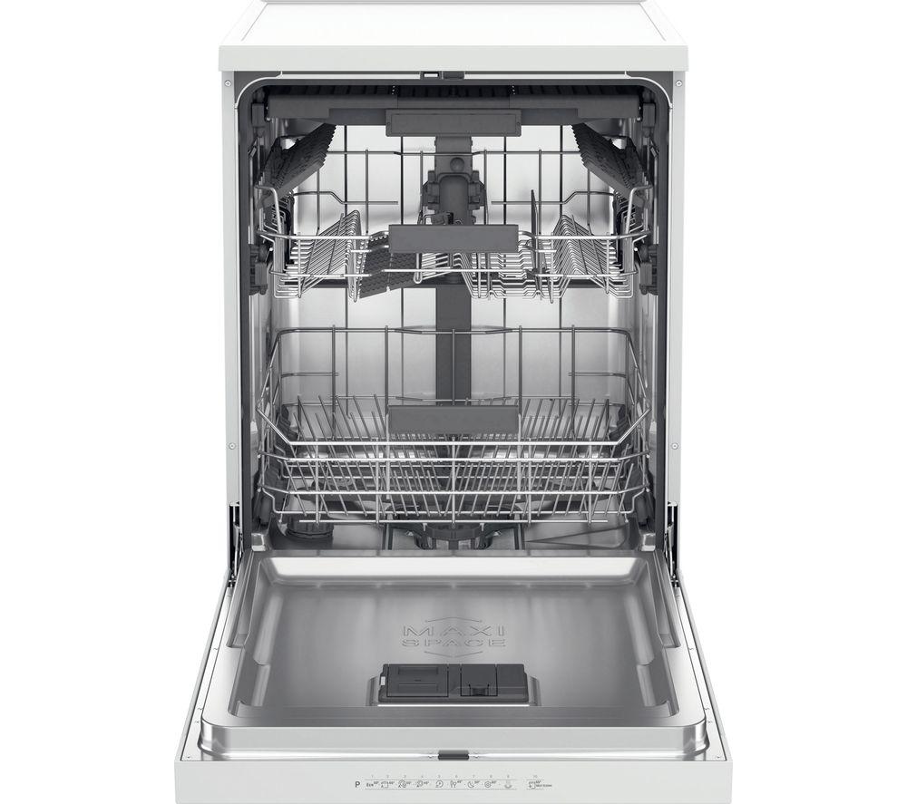 HOTPOINT Maxi Space H7FHP33UK Standgeschirrspüler - Weiß