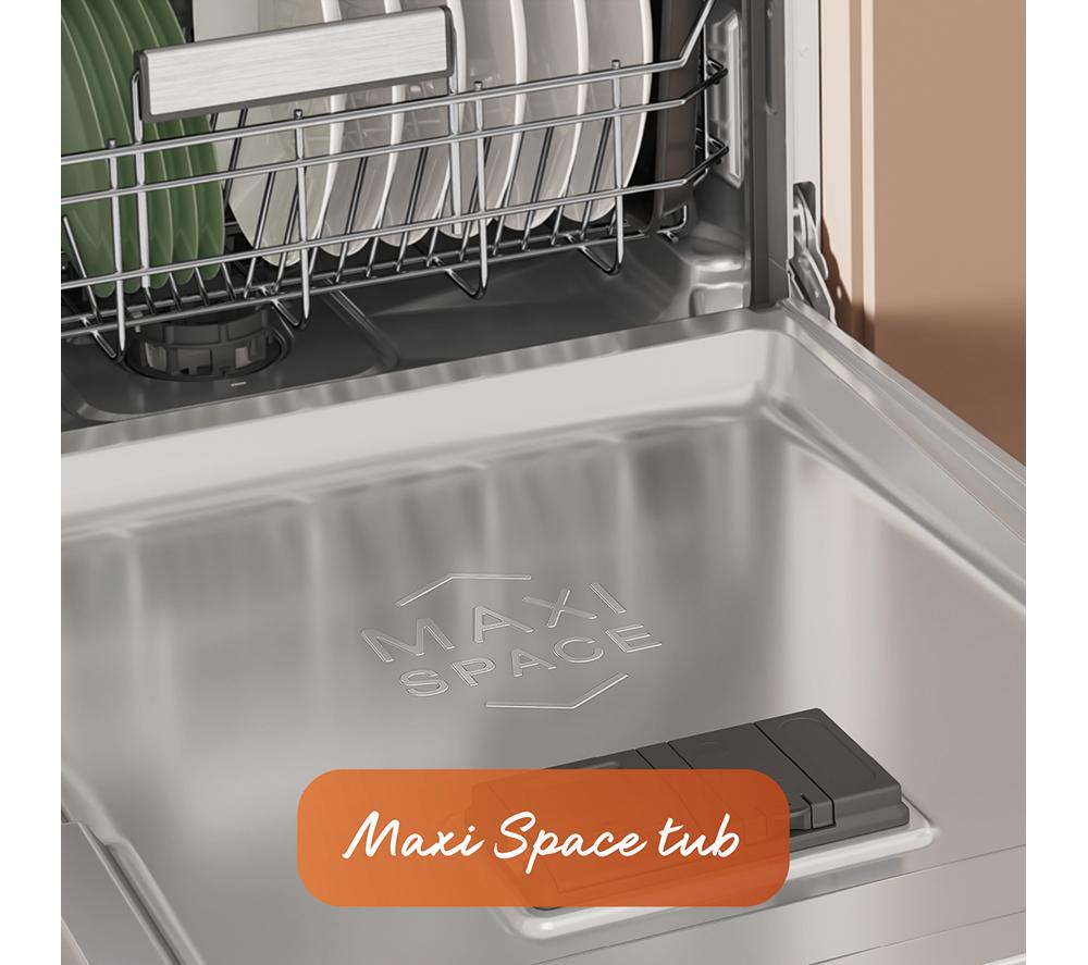 HOTPOINT Maxi Space H7FHP33UK Standgeschirrspüler - Weiß