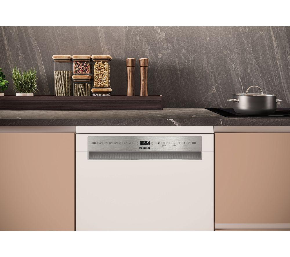Lavavajillas de tamaño completo HOTPOINT Maxi Space H7F HS41 UK - Blanco