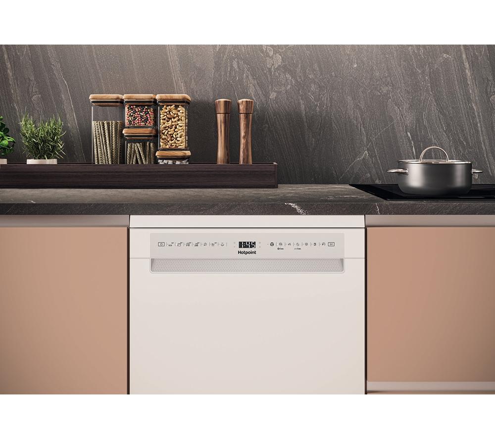 Lavavajillas de tamaño completo HOTPOINT Maxi Space H7F HS41 UK - Blanco