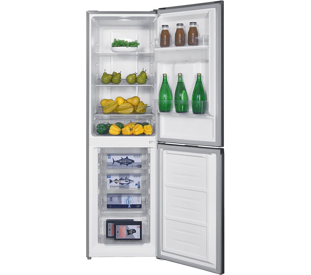 LOGIK LNFD55S23 Frigorífico Combi 50/50 - Plateado
