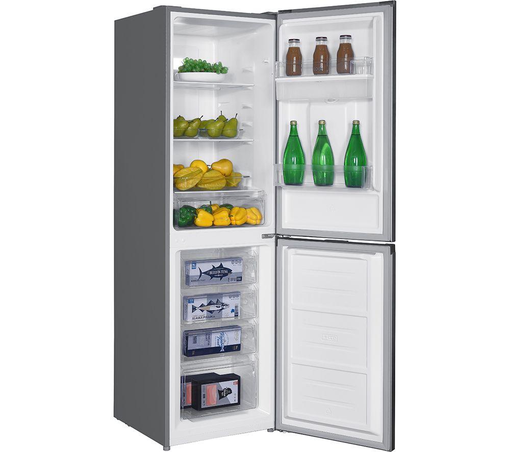 LOGIK LNFD55S23 Frigorífico Combi 50/50 - Plateado