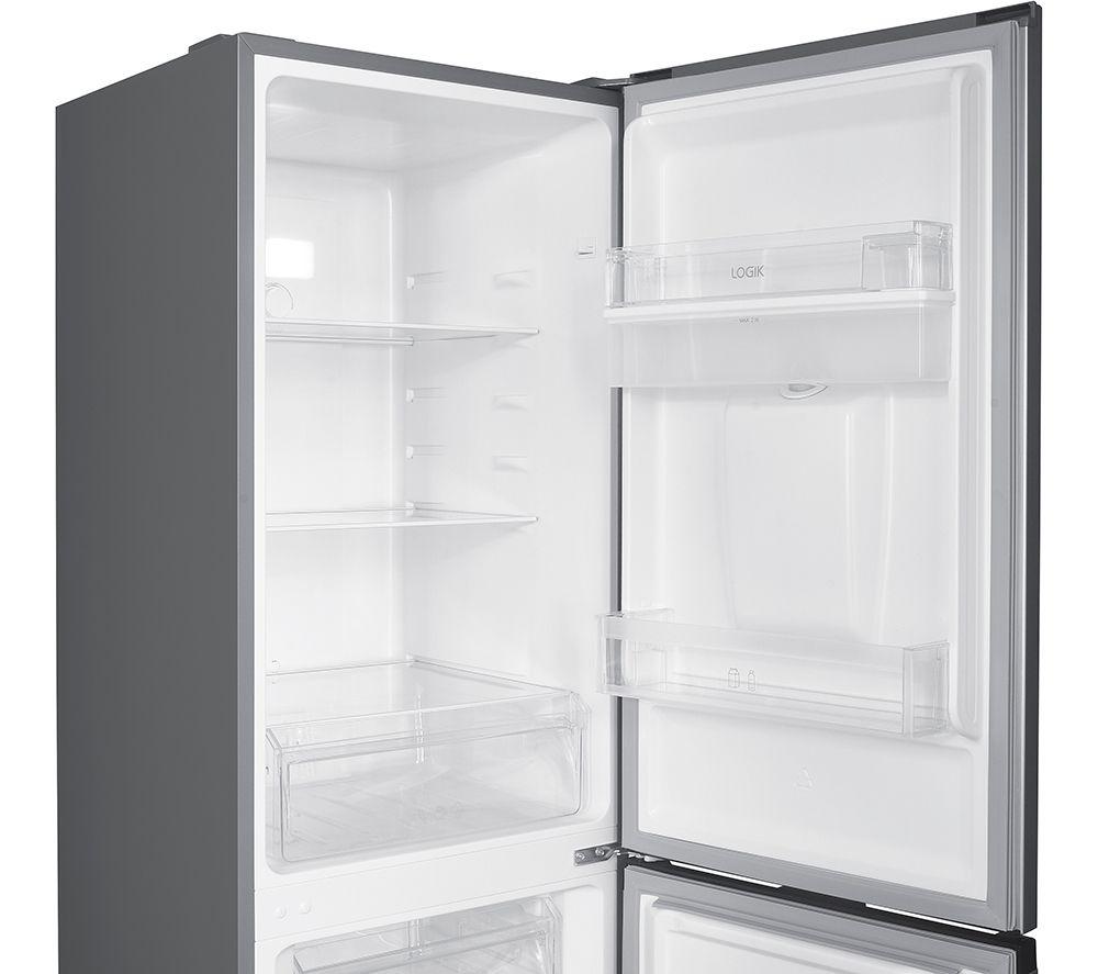 LOGIK LNFD55S23 Frigorífico Combi 50/50 - Plateado