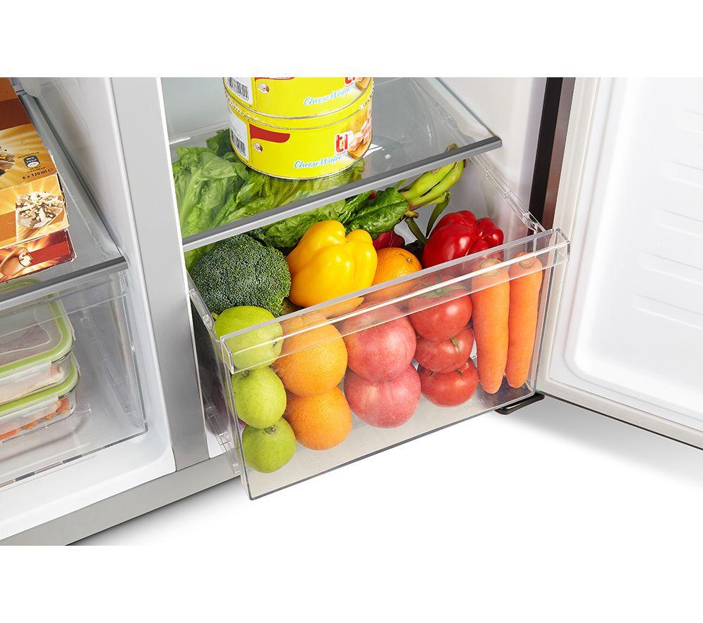 Frigorífico americano LOGIK LESSBSX23 Slim - Inox