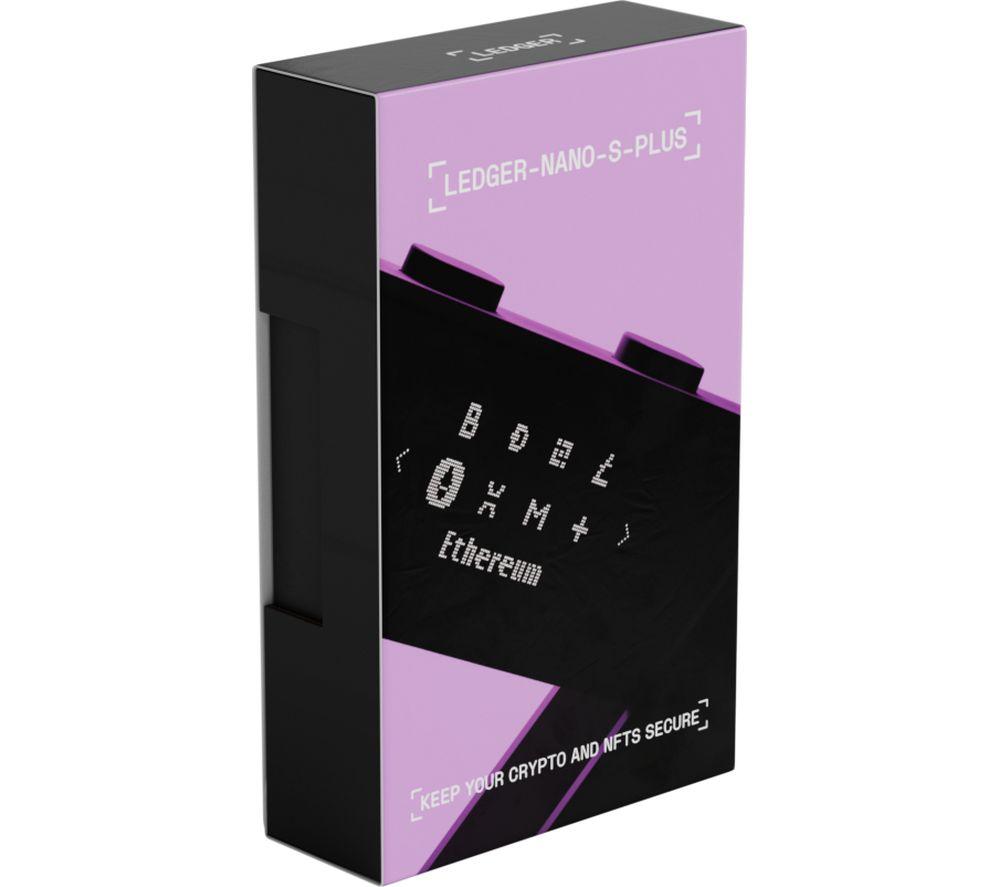 LEDGER Nano S Plus Hardware Wallet - Matte Black