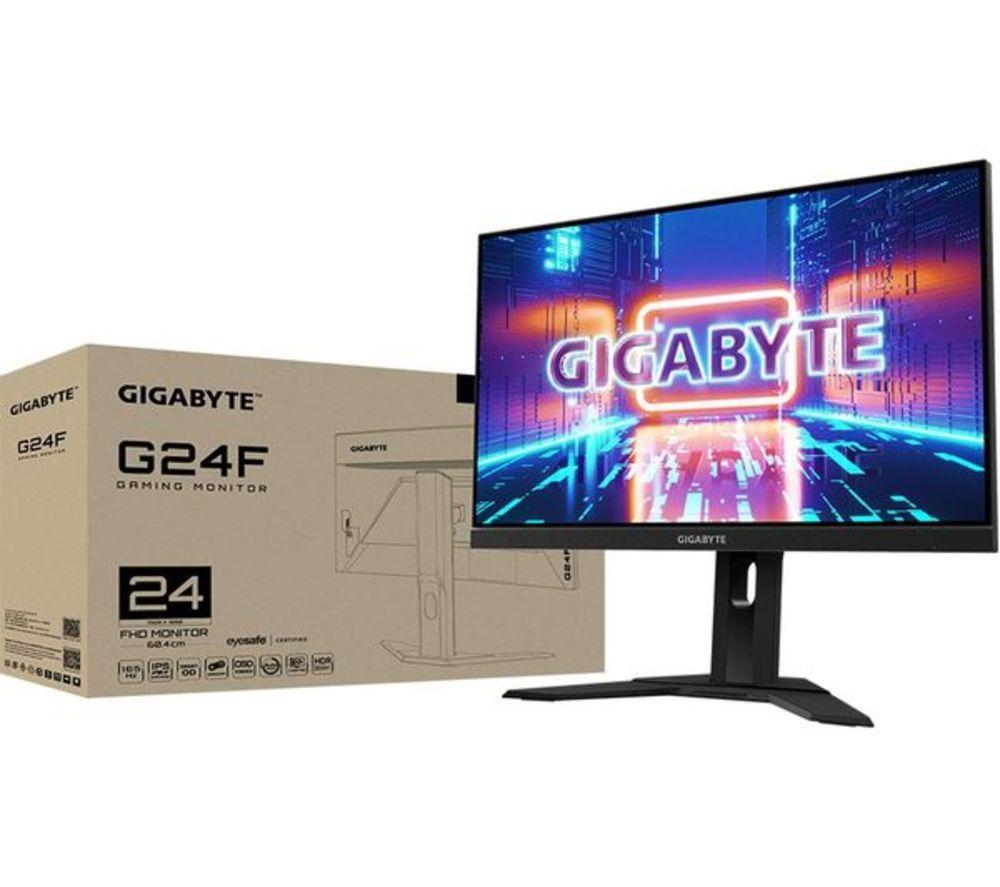 GIGABYTE G24F2 Full HD 24" IPS LCD Gaming Monitor - Black