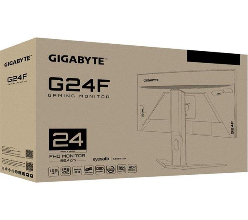 GIGABYTE G24F2 Full HD 24" IPS LCD Gaming Monitor - Black