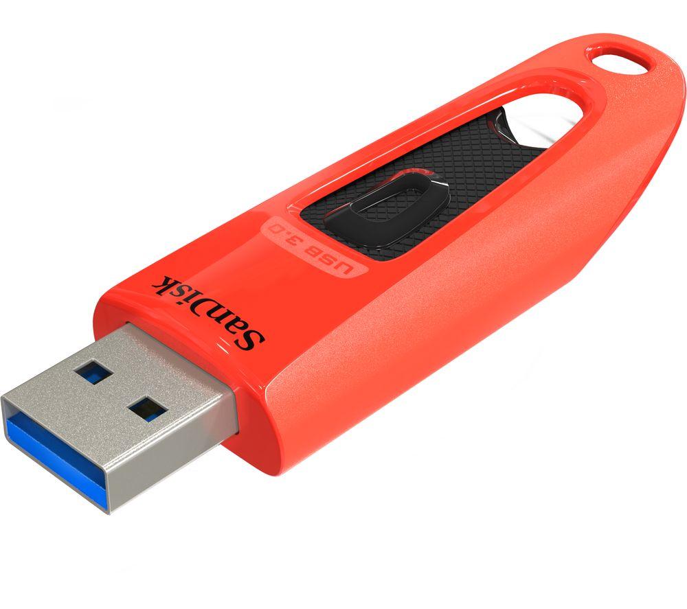 Memoria USB 3.0 SANDISK Ultra - 64 GB, paquete de 2