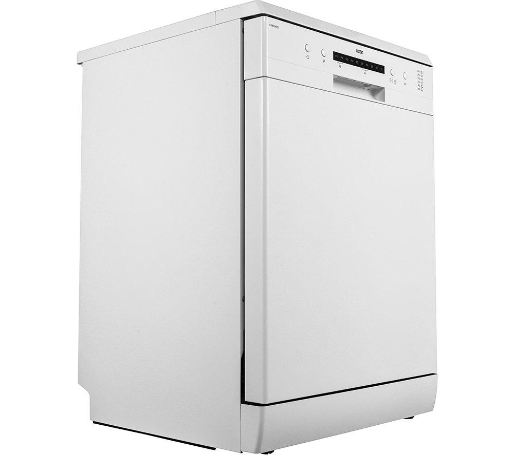 Lavavajillas de tamaño estándar LOGIK LDW60W23 - Blanco