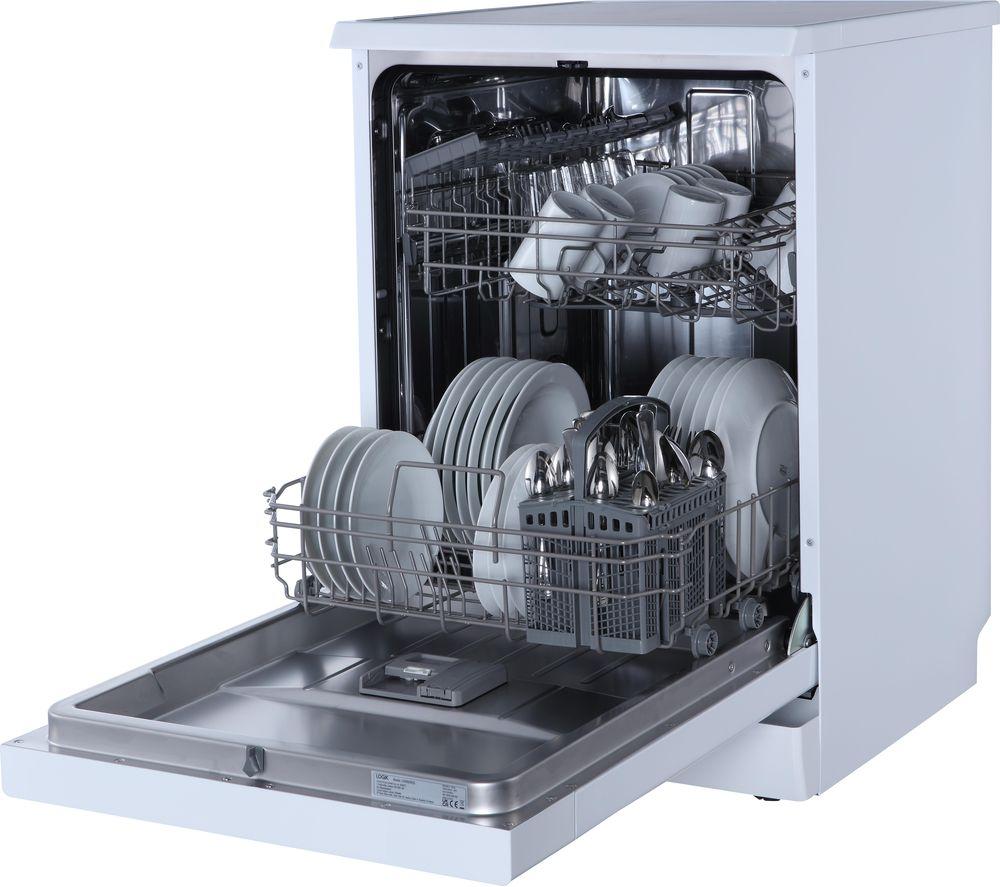 Lavavajillas de tamaño estándar LOGIK LDW60W23 - Blanco