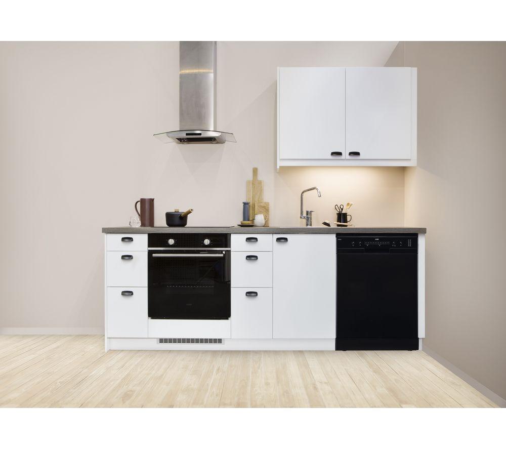 LOGIK LDW60B23 Lavavajillas de tamaño completo - Negro