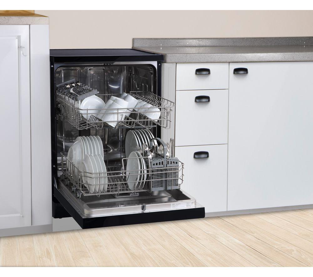 LOGIK LDW60B23 Lavavajillas de tamaño completo - Negro