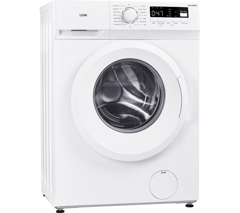 LOGIK L814WM23 8 kg 1400 Spin Washing Machine - White