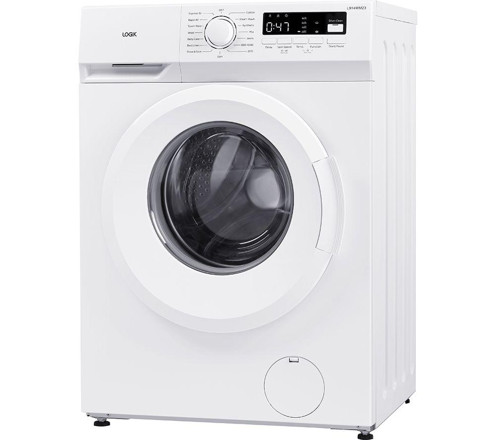 LOGIK L914WM23 Lavadora de 9 kg y 1400 rpm - Blanco