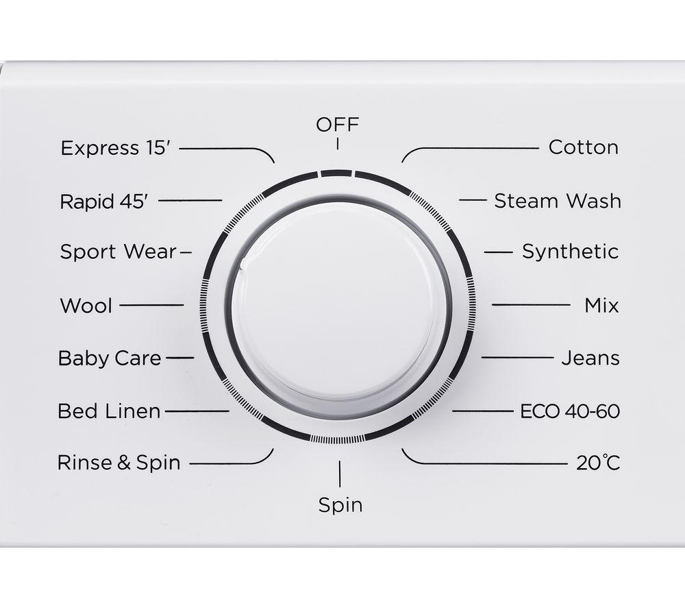 Lavadora LOGIK L1014WM23 de 10 kg y 1400 rpm - Blanca
