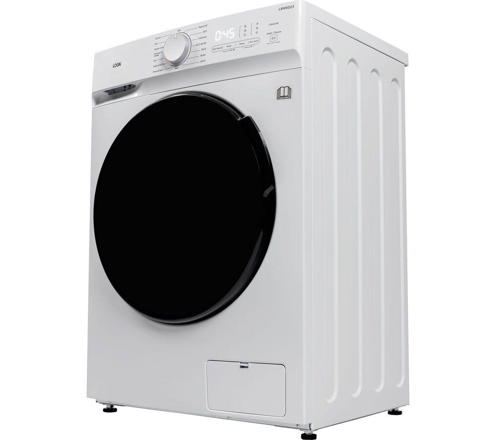 LOGIK L8W6D23 Lavadora-secadora de 8 kg - Blanca