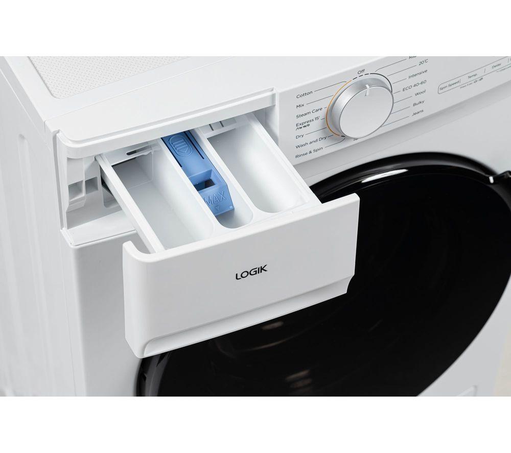 LOGIK L8W6D23 Lavadora-secadora de 8 kg - Blanca