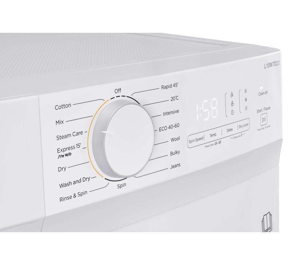 LOGIK L10W7D23 Lavadora Secadora de 10 kg - Blanca