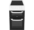 LOGIK LFTC50W23 50 cm Electric Ceramic Cooker - White