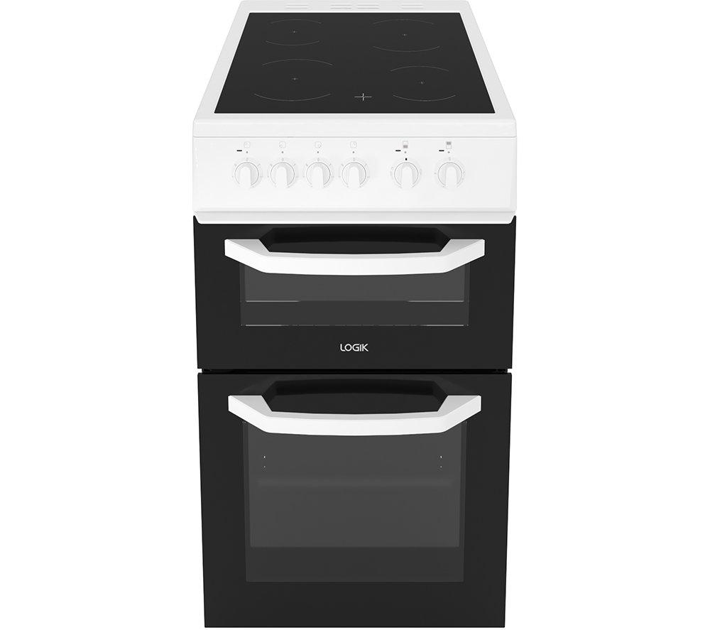 LOGIK LFTC50W23 50 cm Electric Ceramic Cooker - White