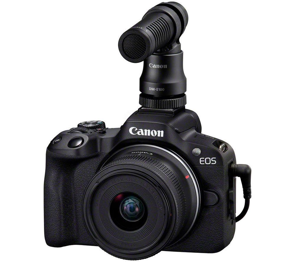 CANON EOS R50 Mirrorless Camera Creator Kit with RF-S 18-45 mm f/4.5-6.3 IS STM Lens