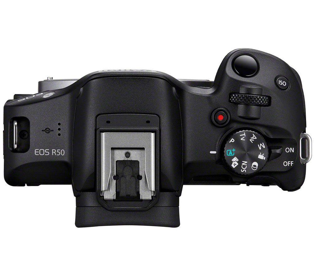 CANON EOS R50 Mirrorless Camera Creator Kit with RF-S 18-45 mm f/4.5-6.3 IS STM Lens