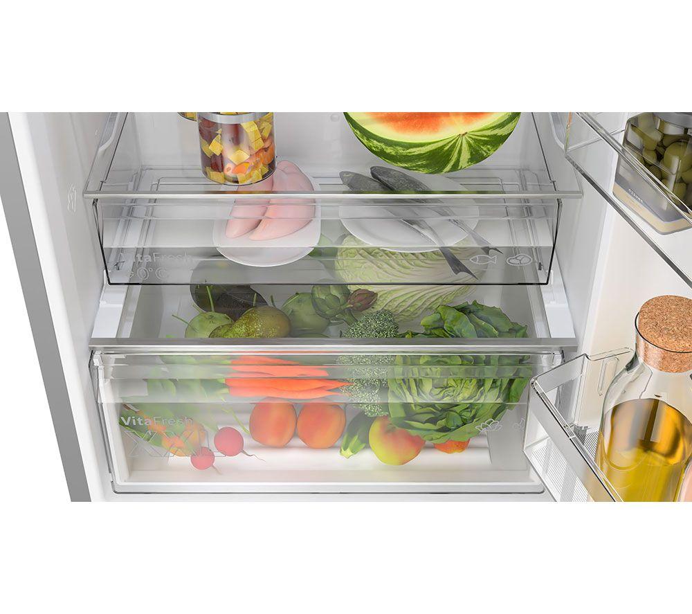 BOSCH Series 4 KGN492LDFG 70/30 Fridge Freezer - Inox-look