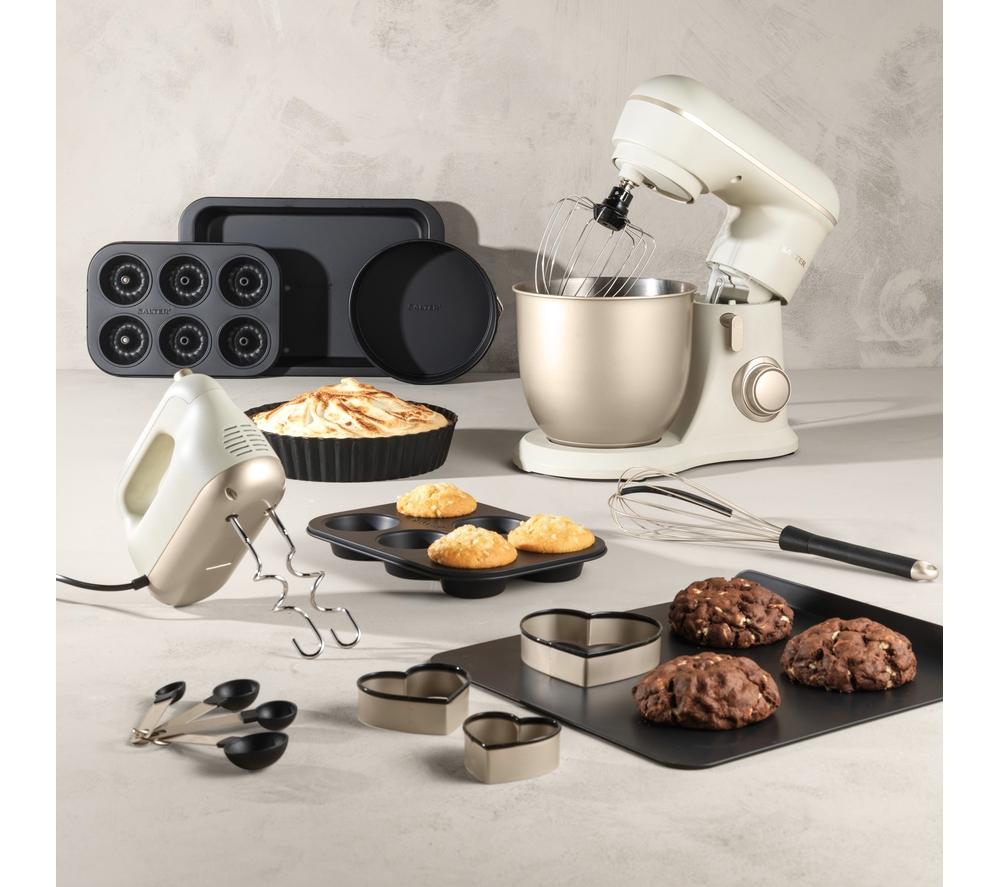 SALTER Bakes EK5511SBO Stand Mixer - Oatmeal