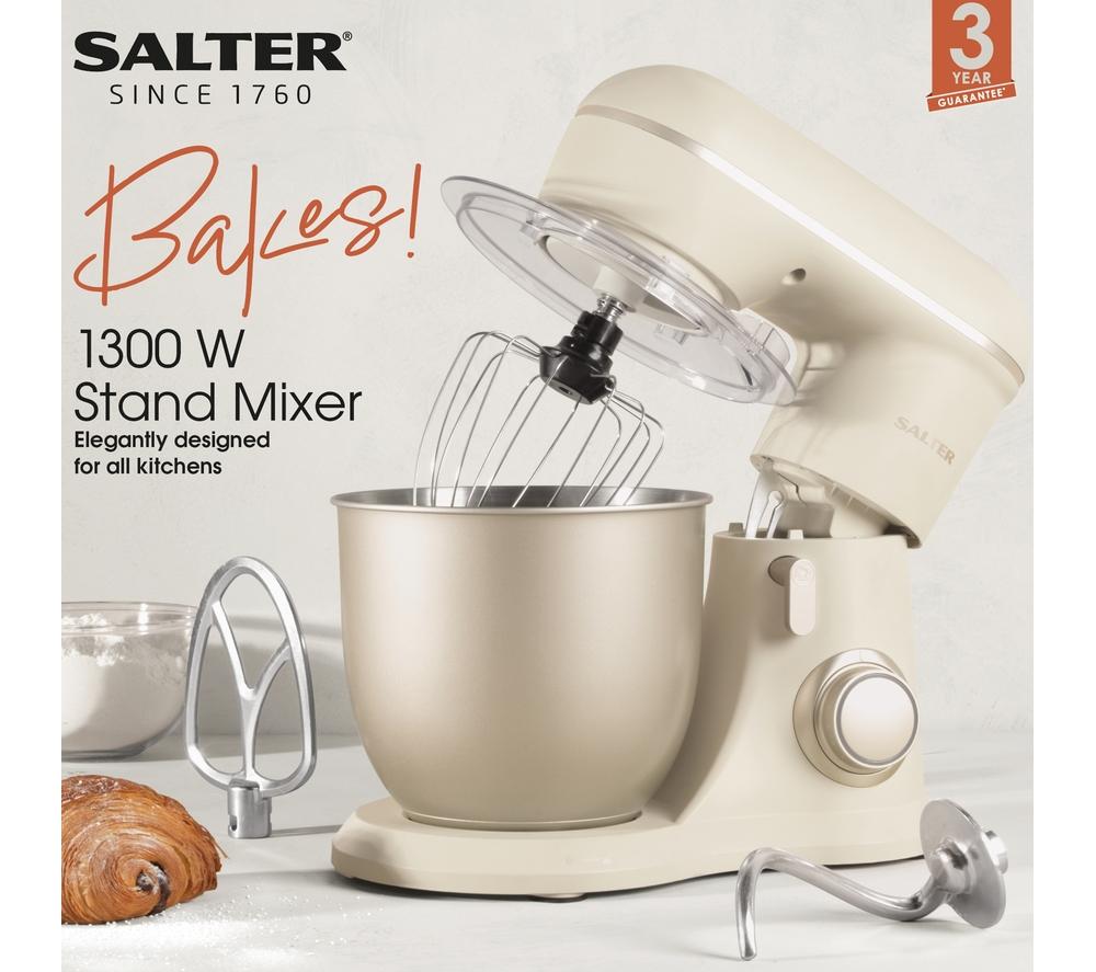 SALTER Bakes EK5511SBO Stand Mixer - Oatmeal