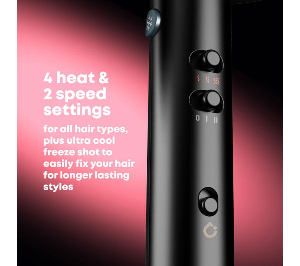 Secador de pelo Revamp Progloss Hydro Shield X Shine - Negro
