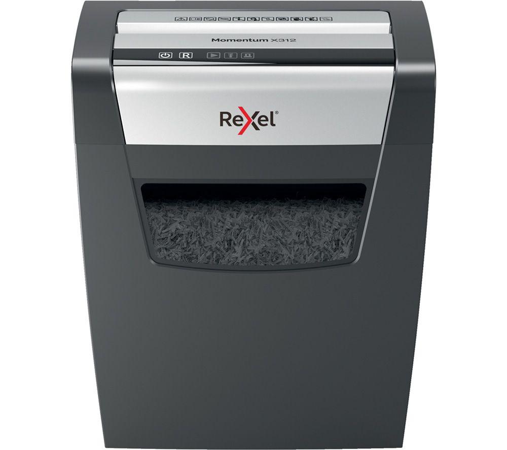 REXEL Momentum X312 Cross Cut Paper Shredder