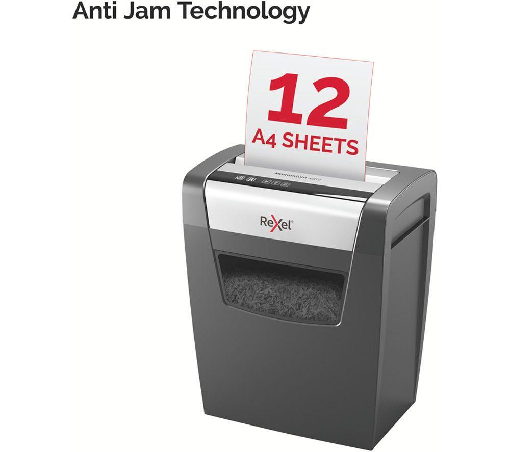 REXEL Momentum X312 Cross Cut Paper Shredder