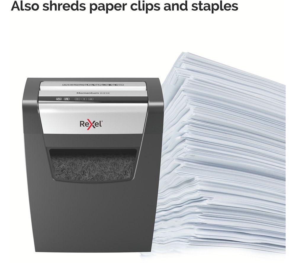 REXEL Momentum X312 Cross Cut Paper Shredder