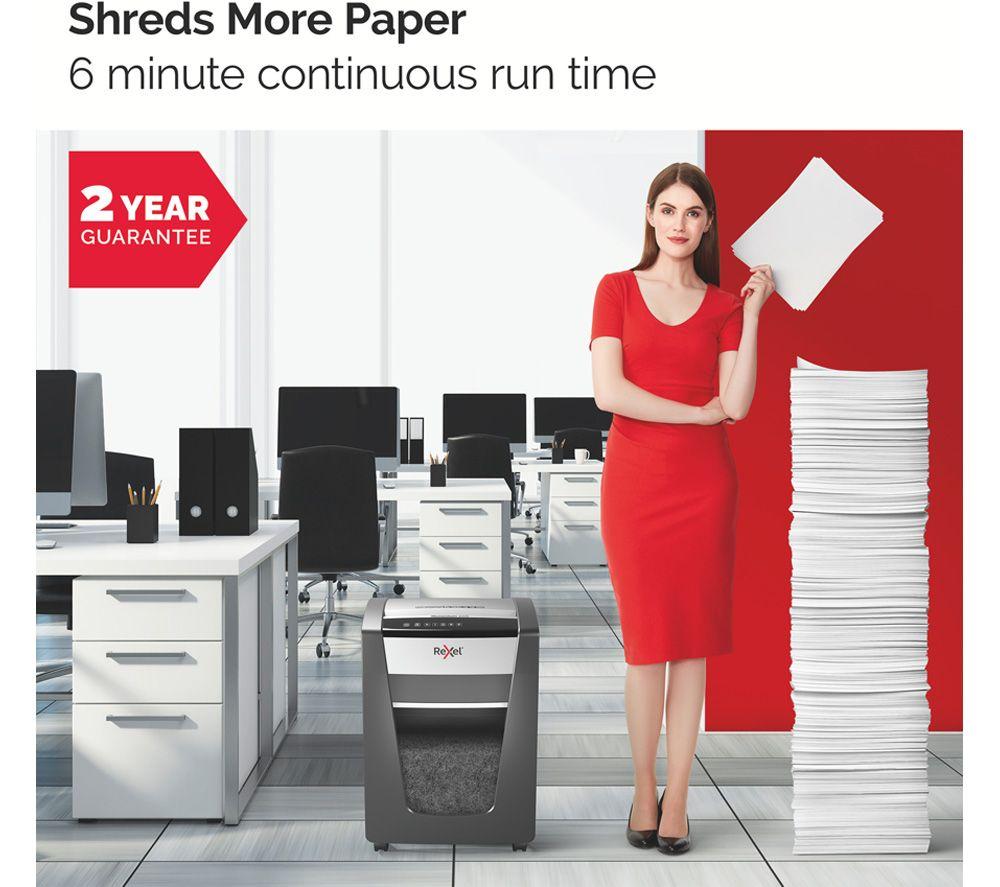 REXEL Momentum X312 Cross Cut Paper Shredder