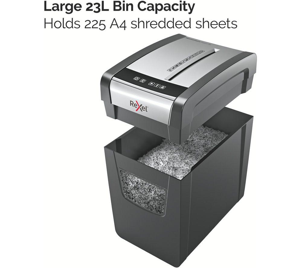 REXEL Momentum X410-SL Cross Cut Paper Shredder