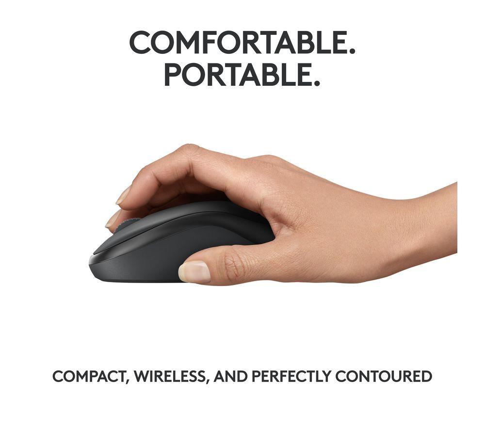 Mouse óptico inalámbrico silencioso LOGITECH M240