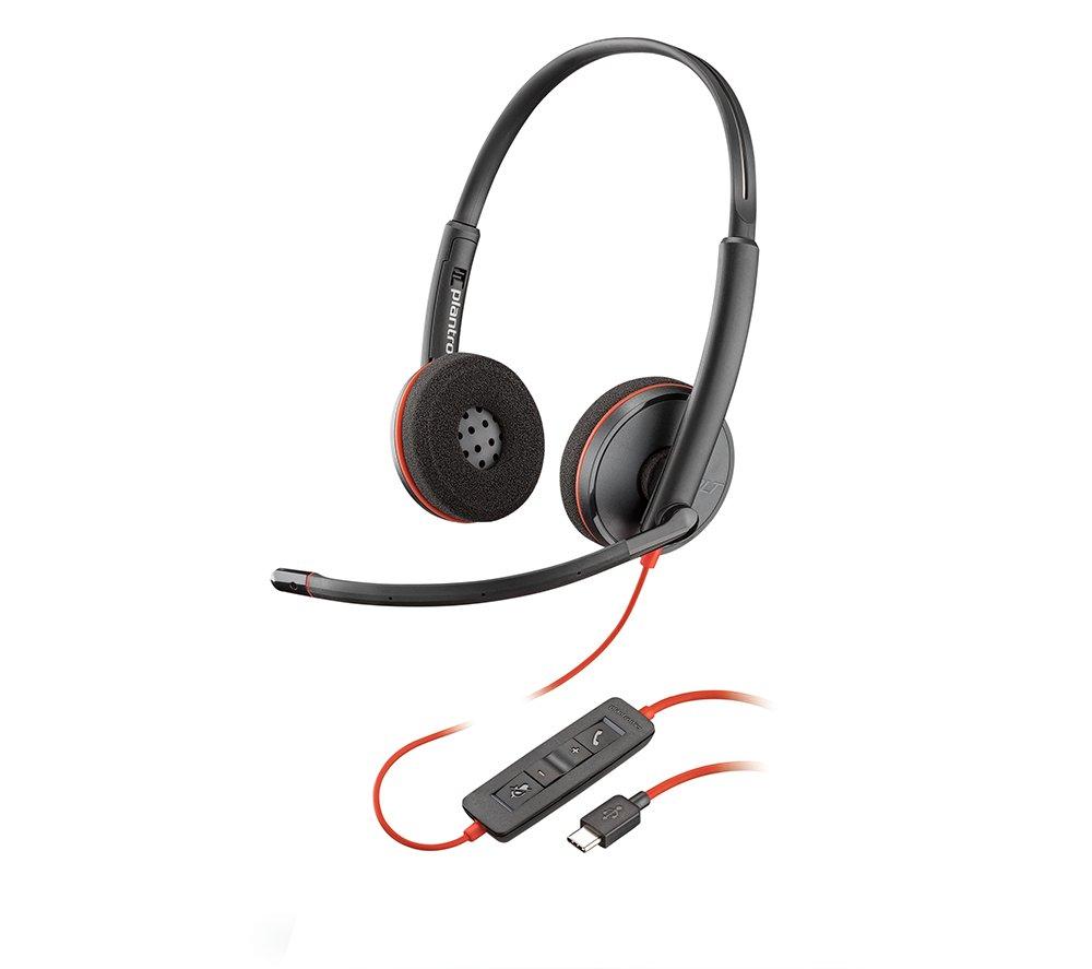 HP POLY Blackwire 3220 Headset - Black