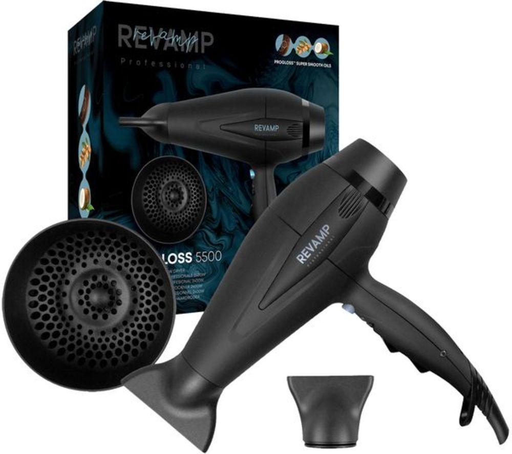 REVAMP Progloss 5500 Hair Dryer - Black