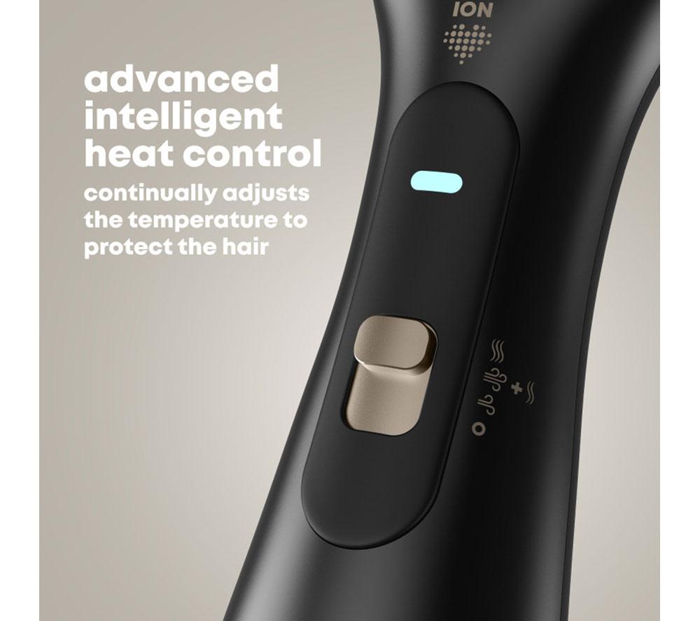 REVAMP DeepForm 2-in-1 Dry & Style Hot Air Styler - Black
