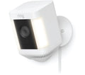RING Spotlight Cam Plus Plug-In Full HD 1080p WiFi Security Camera - White