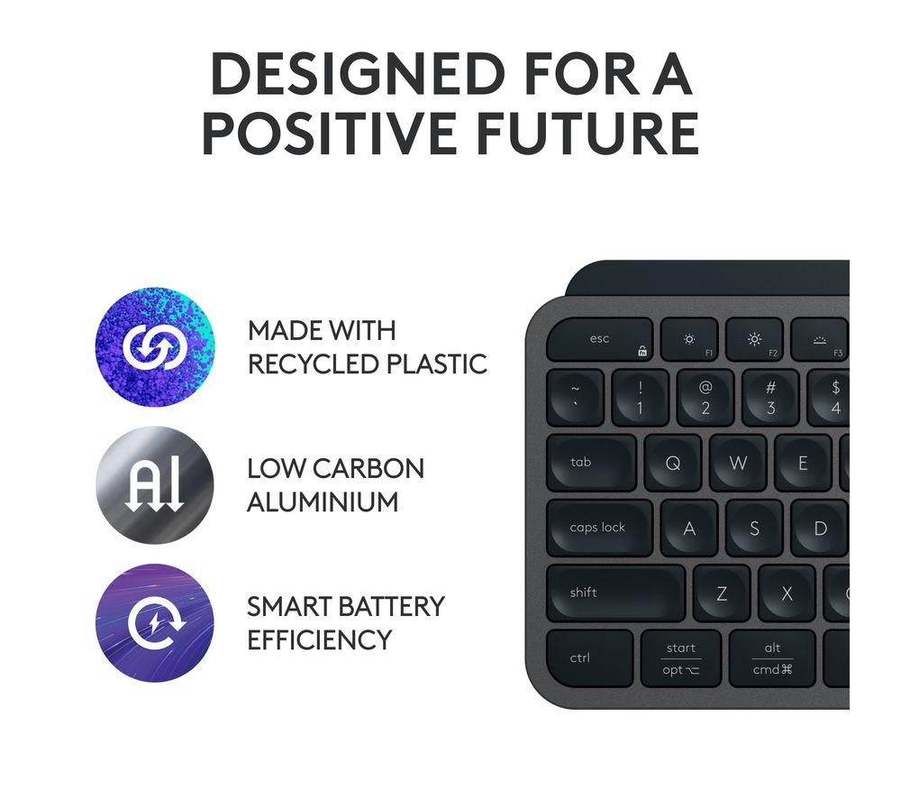 Teclado inalámbrico LOGITECH MX Keys S - Negro