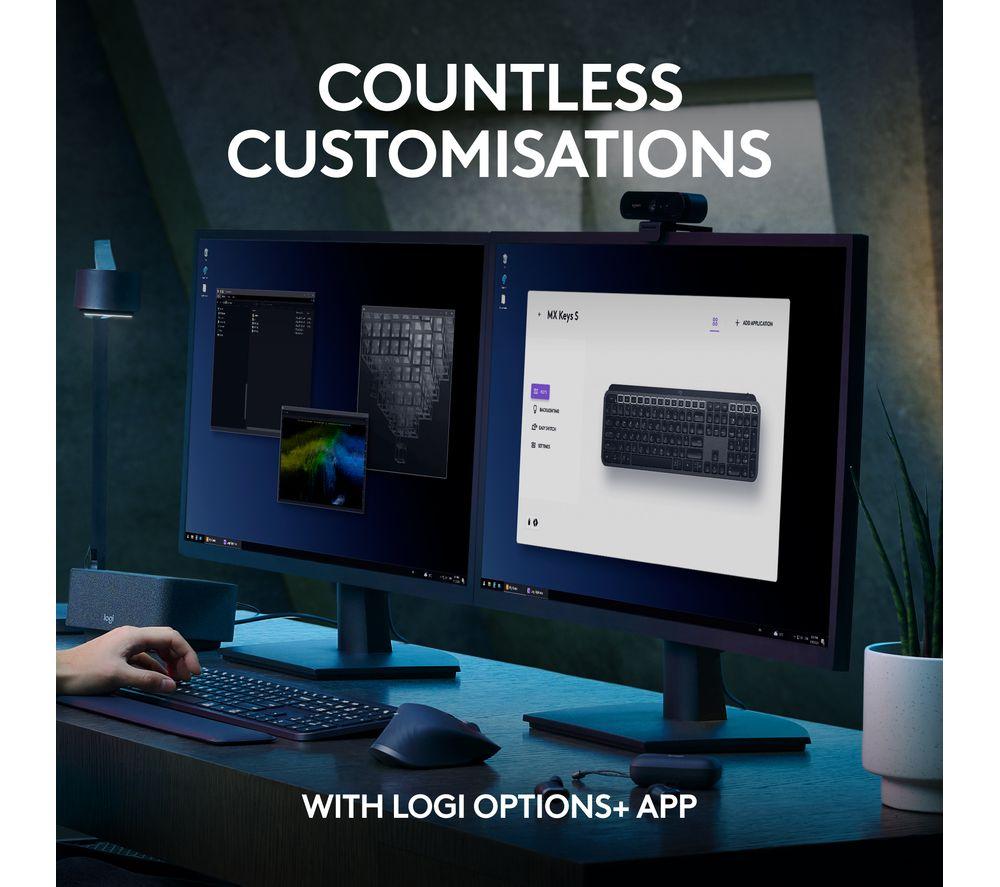Teclado inalámbrico LOGITECH MX Keys S - Negro