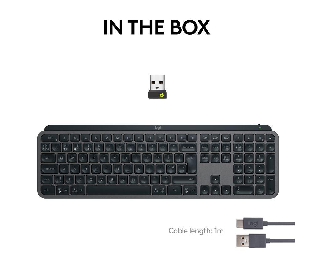 Teclado inalámbrico LOGITECH MX Keys S - Negro