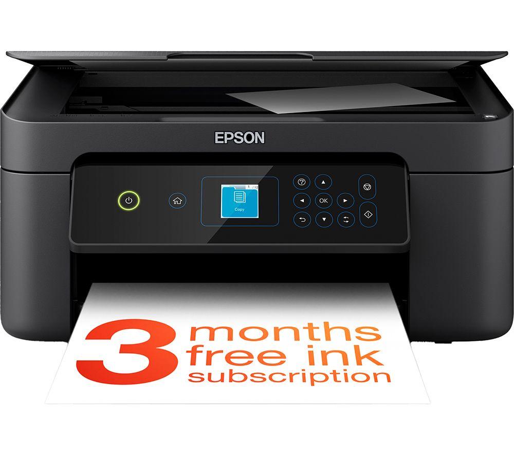 EPSON Expression Home XP-3205 All-in-One Wireless Inkjet Printer & Full Set of Ink Cartridges Bundle