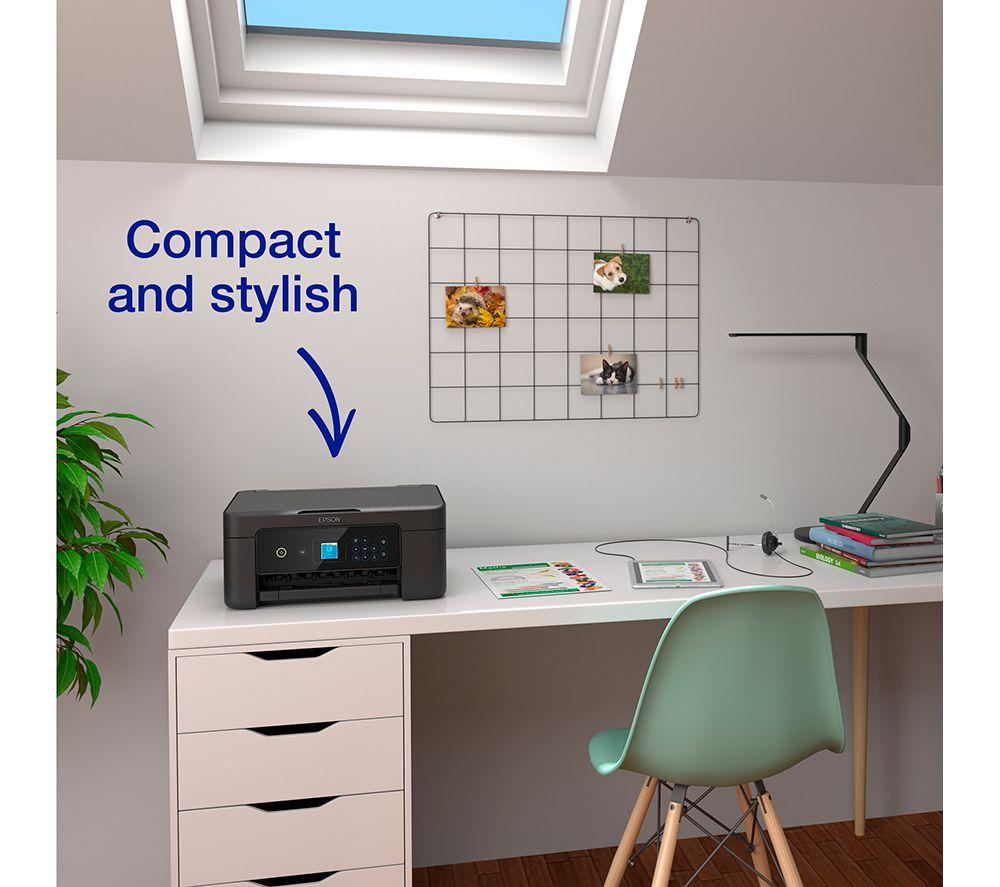 EPSON Expression Home XP-3205 All-in-One Wireless-Tintenstrahldrucker & komplettes Set Tintenpatronen-Bundle