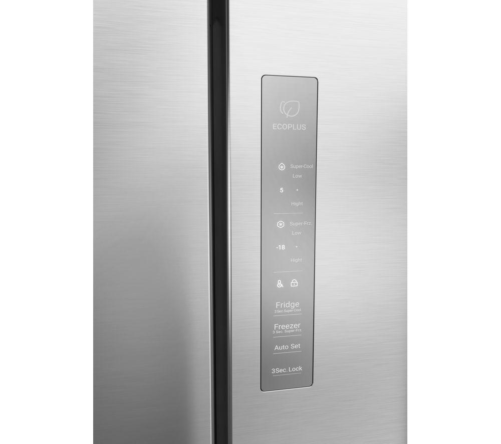 Frigorífico combi HAIER HCR3818EWMM - Inox platino