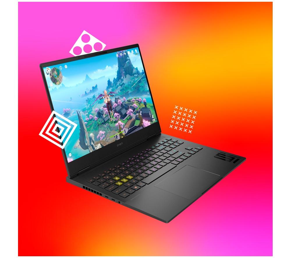 HP OMEN Transcend 16-u0500na Gaming Laptop, RTX 4060, Intel® Core i7, 16" FHD 165 Hz, 1TB SSD