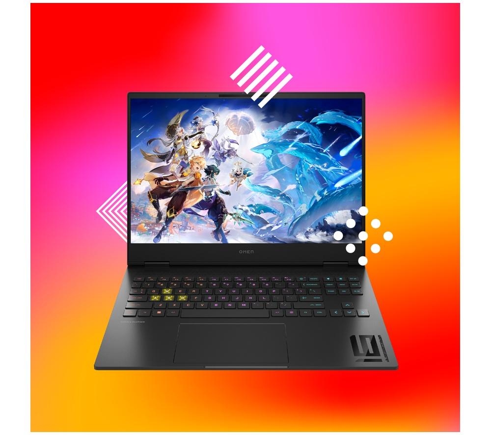 HP OMEN Transcend 16-u0500na Gaming Laptop, RTX 4060, Intel® Core i7, 16" FHD 165 Hz, 1TB SSD