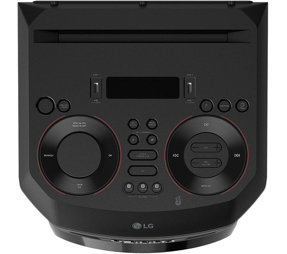 LG XBOOM RNC5 Bluetooth Megasound Party Speaker - Black