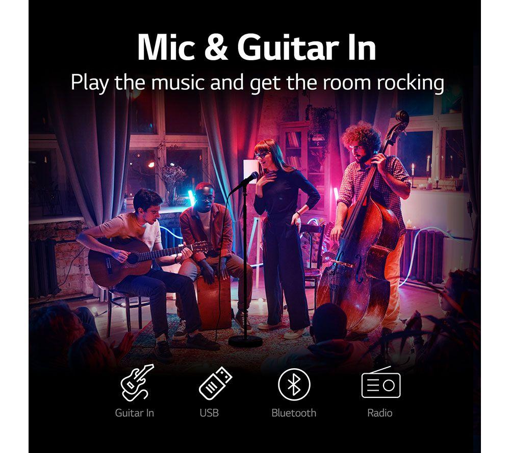LG XBOOM RNC5 Bluetooth Megasound Party Speaker - Black